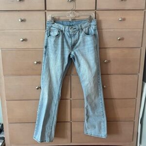 *SOLD*Levi's Men's Straight Leg Washed Jeans Size 29x32
